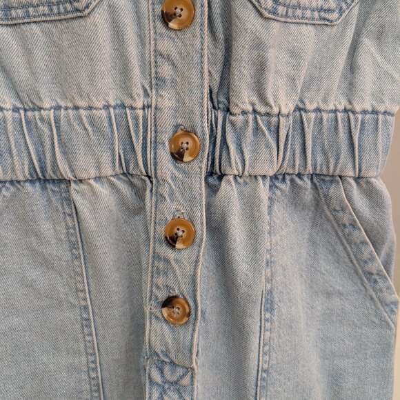 Gianni Bini Denim Jumpsuit Small - Picture 3 of 8